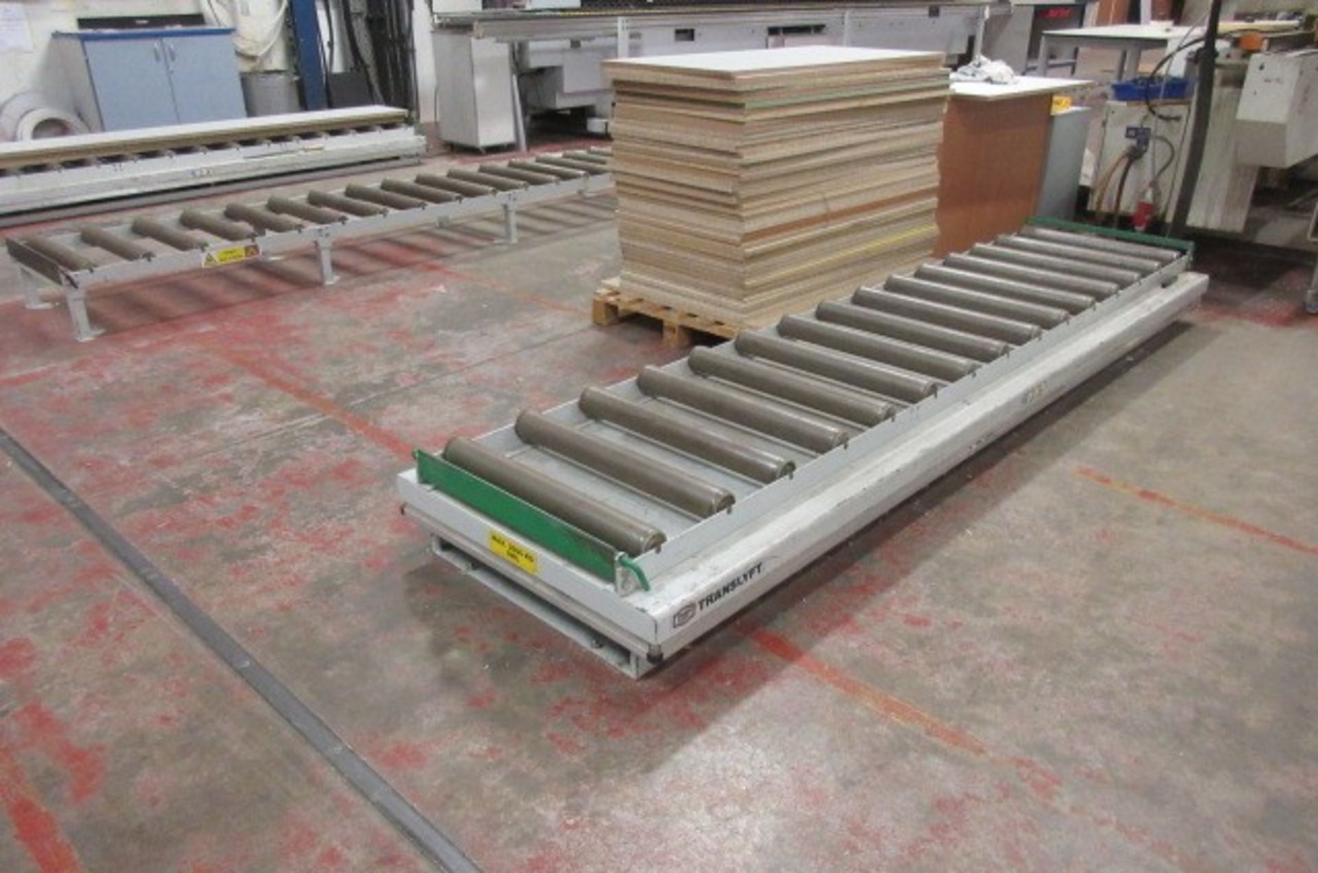 Andrews Automation Q- System floor mount roller conveyor transfer/storage system - Image 4 of 9
