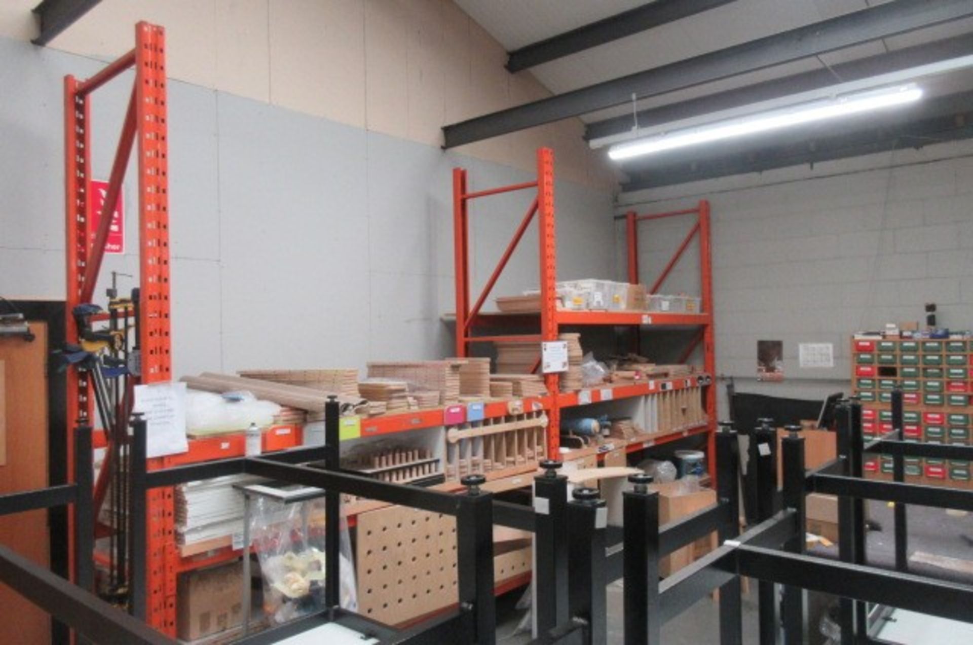 8 bays of assorted pallet racking - Image 2 of 3