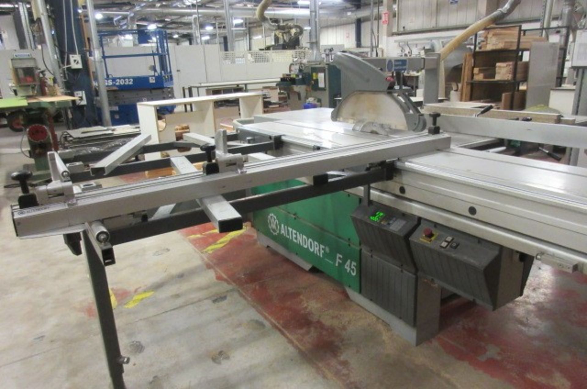 Altendorf F45 table saw with scoring blade. - Image 2 of 5