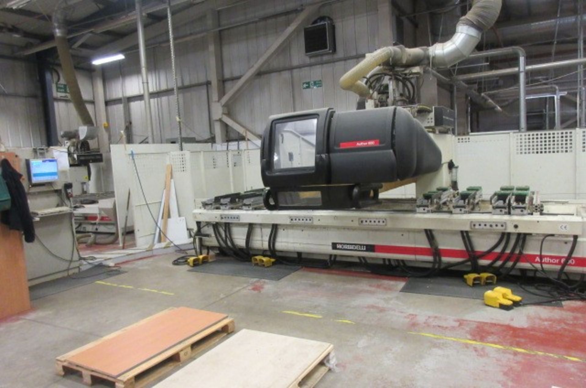 Morbidelli Author 600 3 axis CNC machining centre (2000)