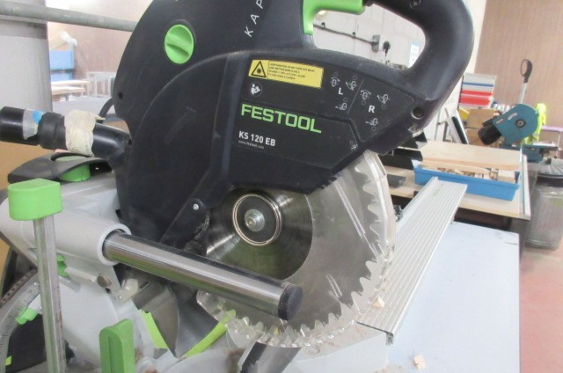 Festool KS120EB pull down compound mitre saw - Bild 2 aus 6