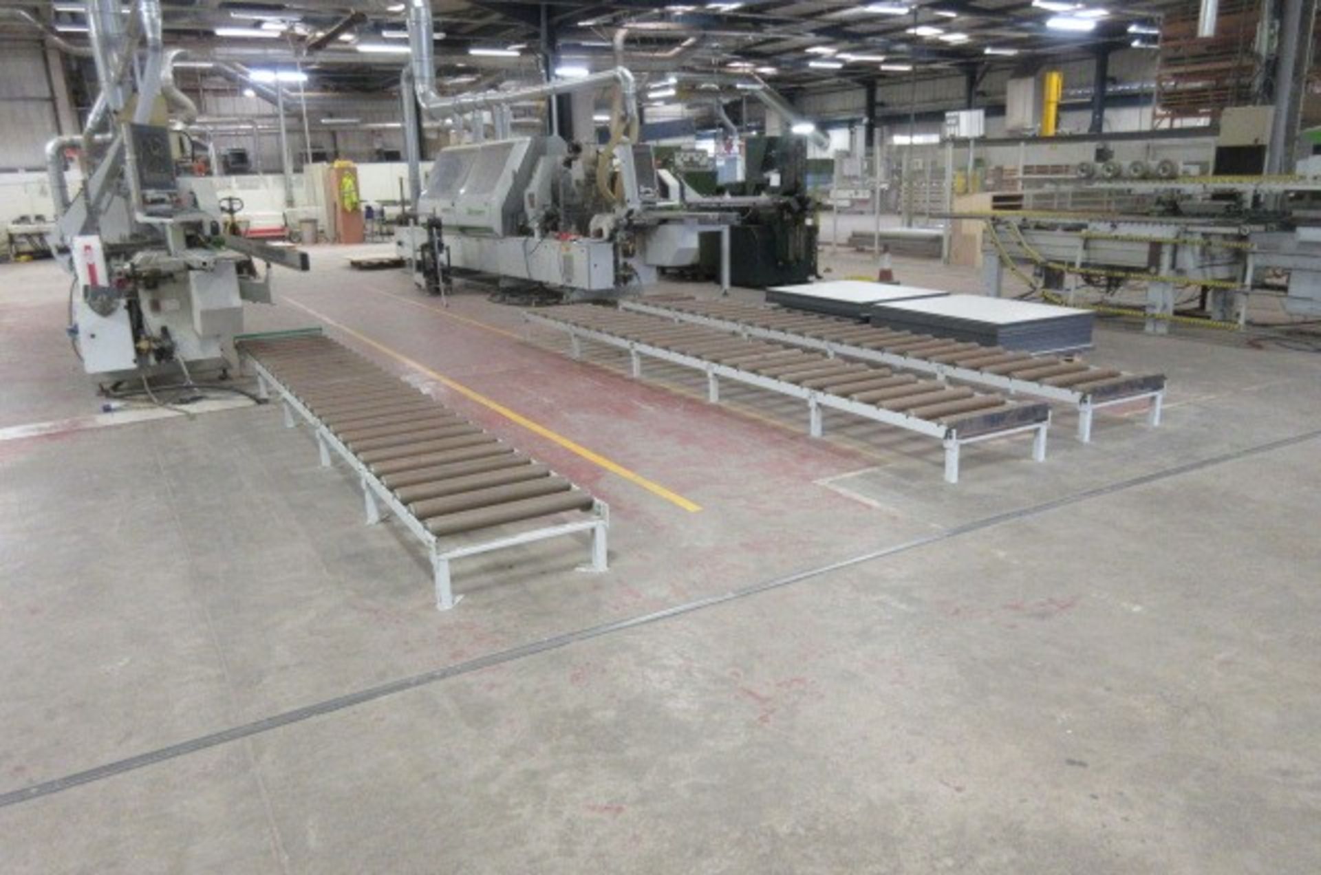 Andrews Automation Q- System floor mount roller conveyor transfer/storage system - Image 6 of 9