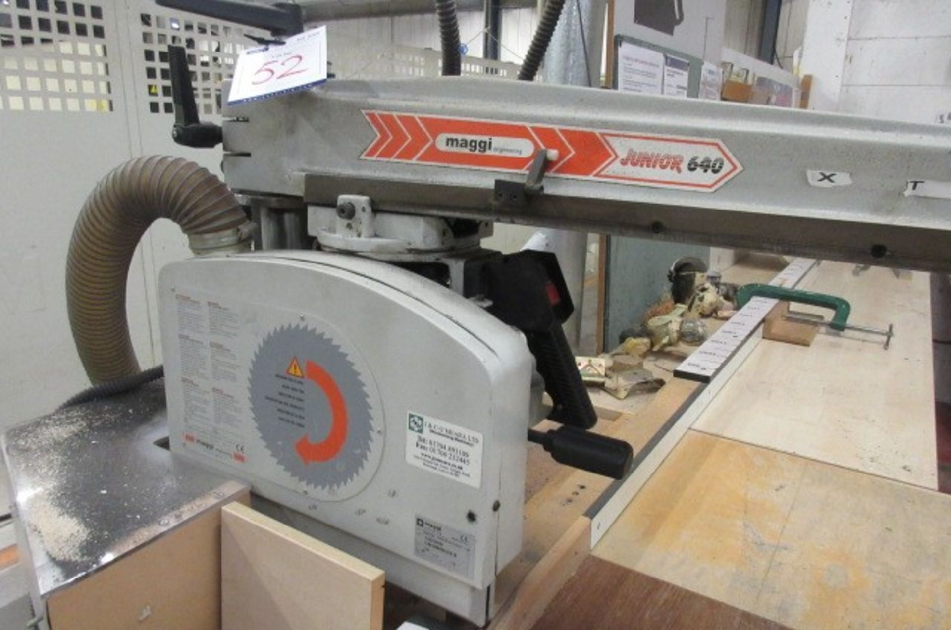 Maggi Junior 640 cross cut saw (2008) - Image 2 of 5