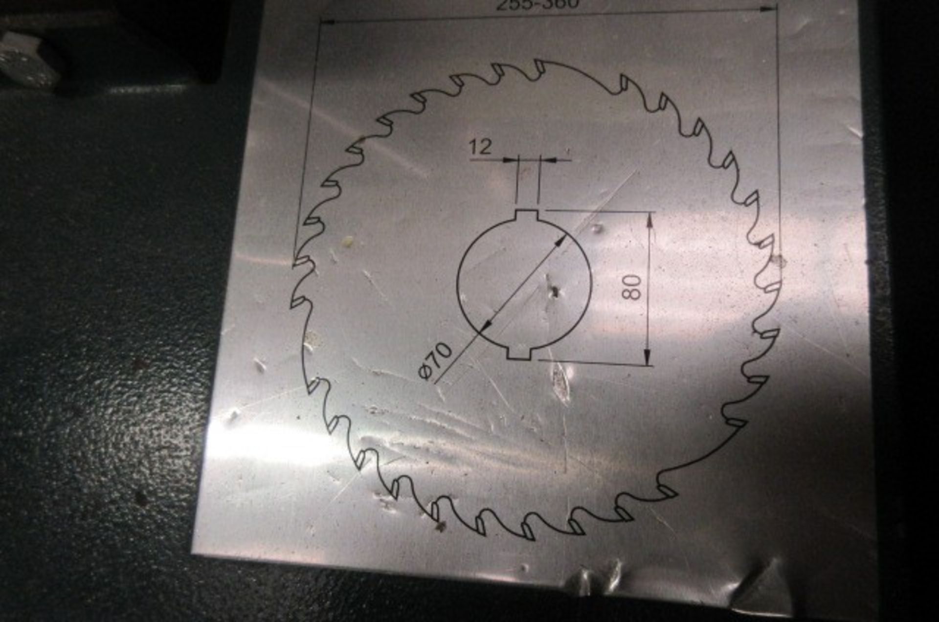 Holytek HM14-2 multi blade rip saw (2002) - Image 3 of 5