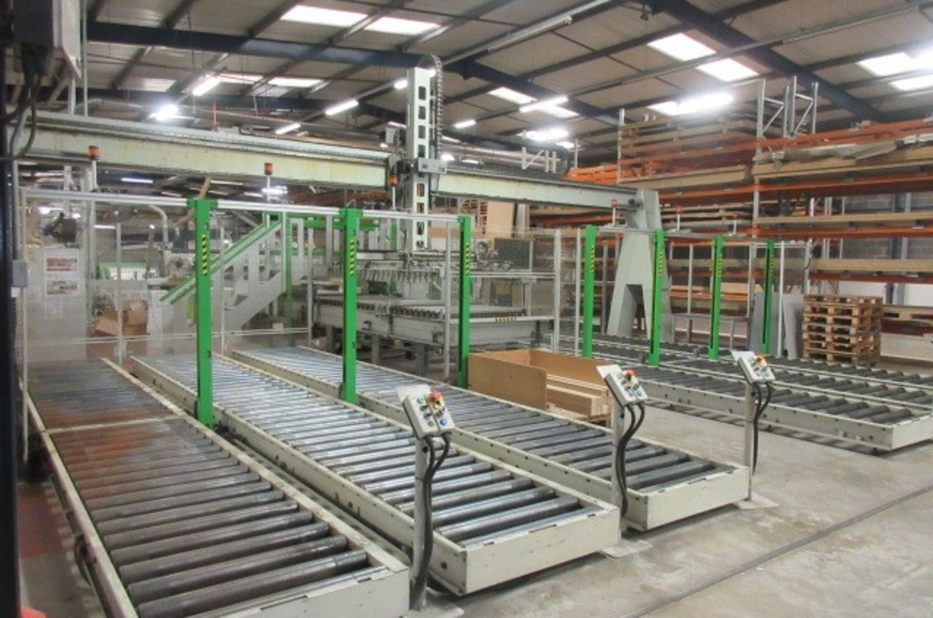 Biesse Winner WRTSCARICO gantry unloading system (2010) - Image 5 of 7