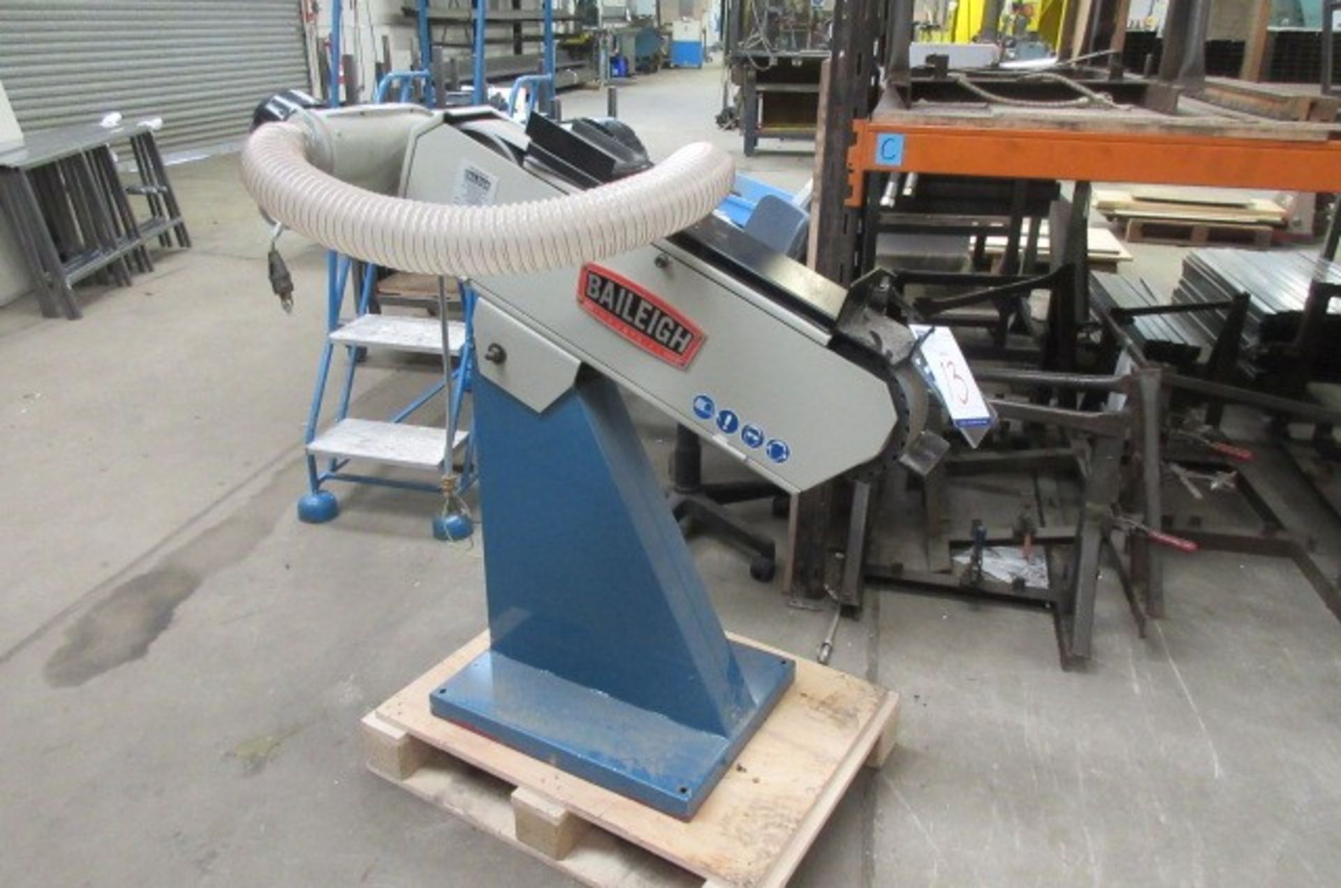 Baileigh BG-379 belt linisher (2015).