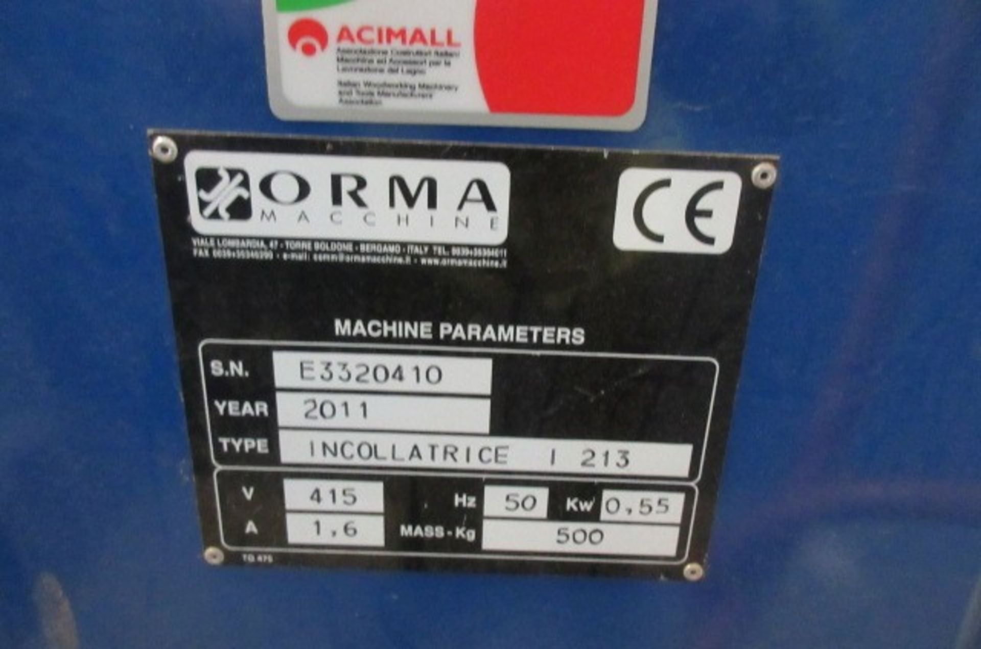 Orma laminating line comprising (2011) - Image 9 of 10