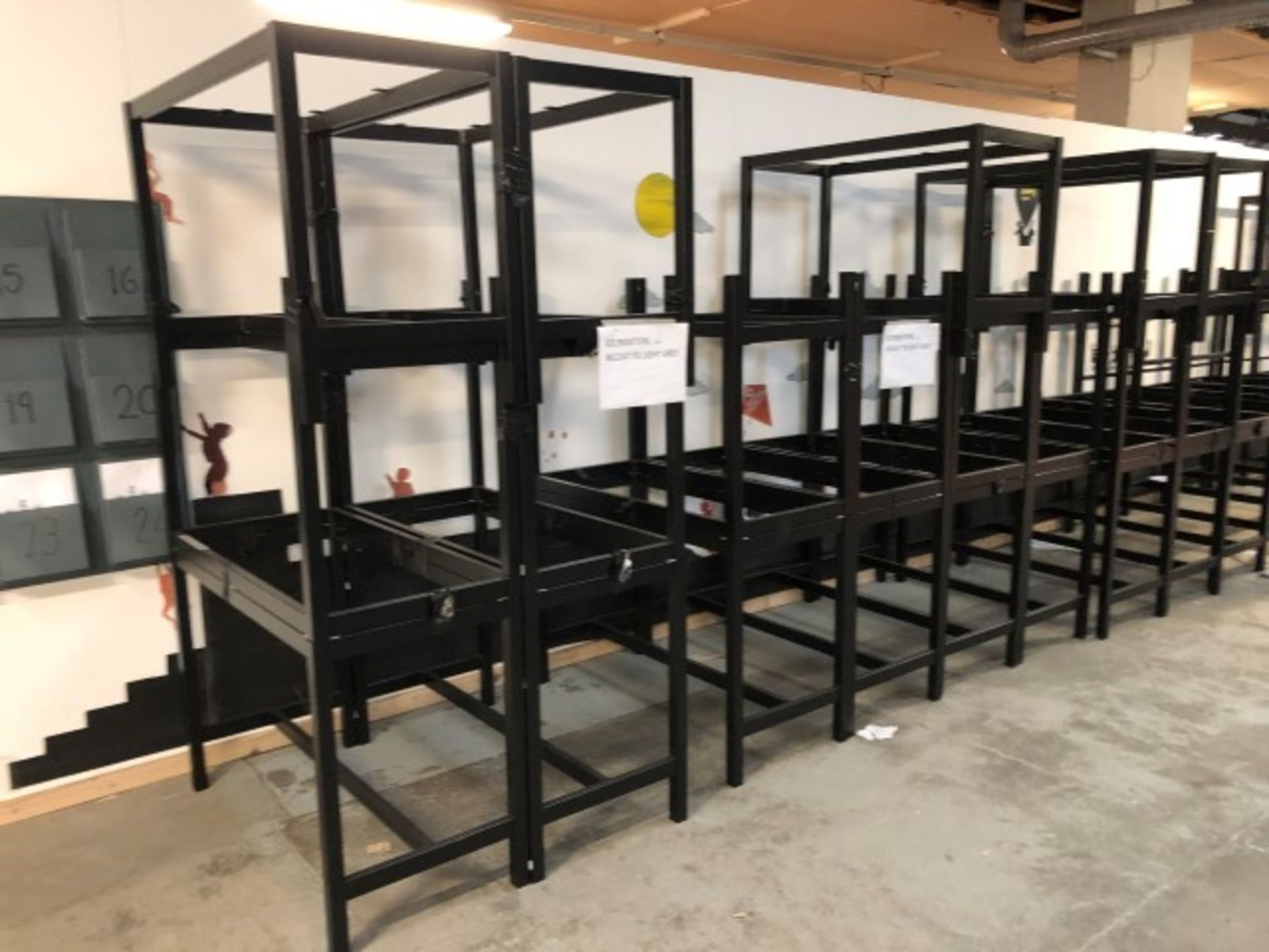 approx 48 heavy duty table frames (430 x 530x790mm)