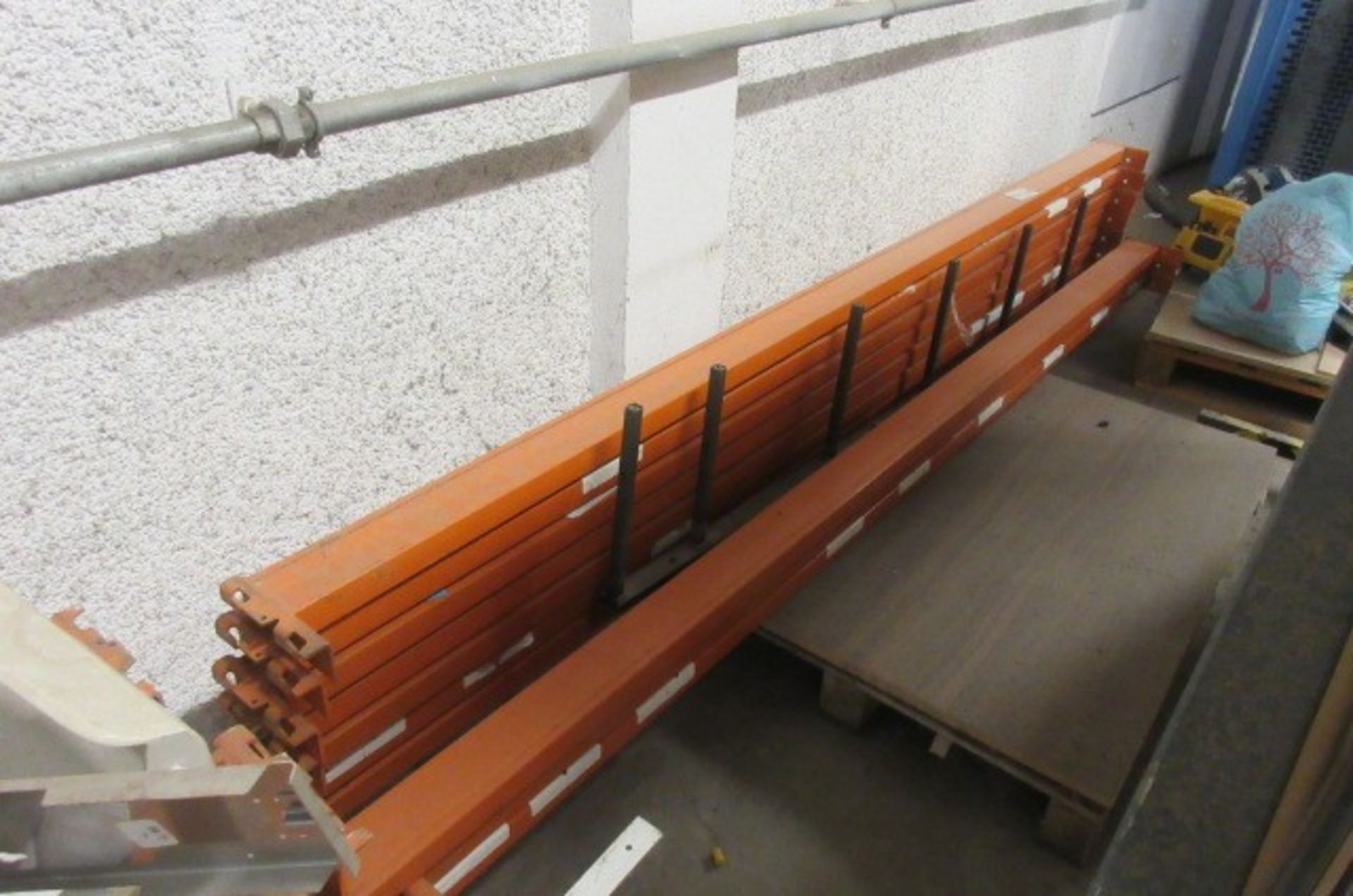 Pallet racking beams 40 x 2.7m & 10 x 3m.