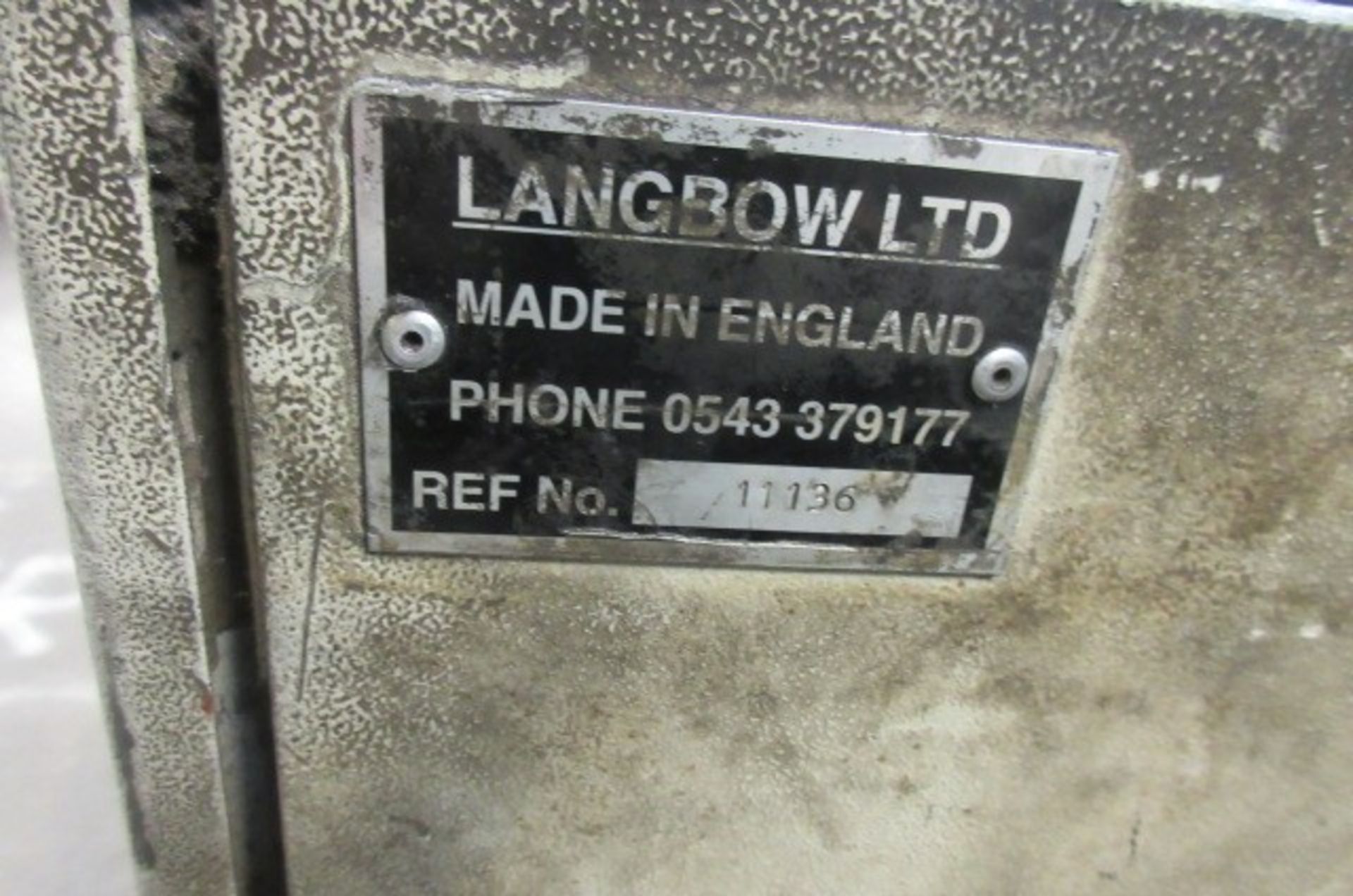 Lanbow 3 head former with hydraulic power pack serial no: 11136 - Image 4 of 5