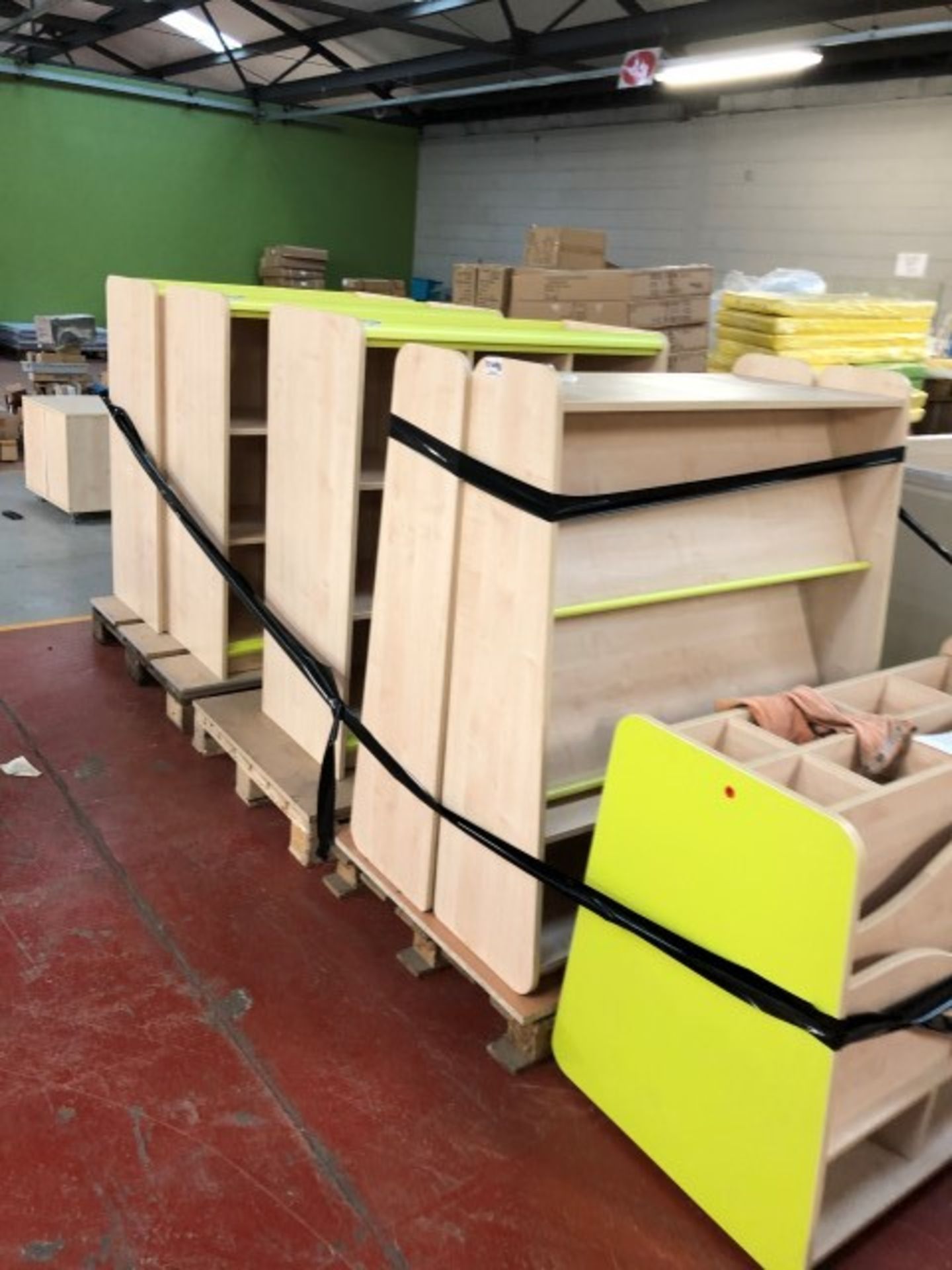quantity of Trudy furniture (single side displays, jumbo tray storage , low book display) - Image 2 of 2