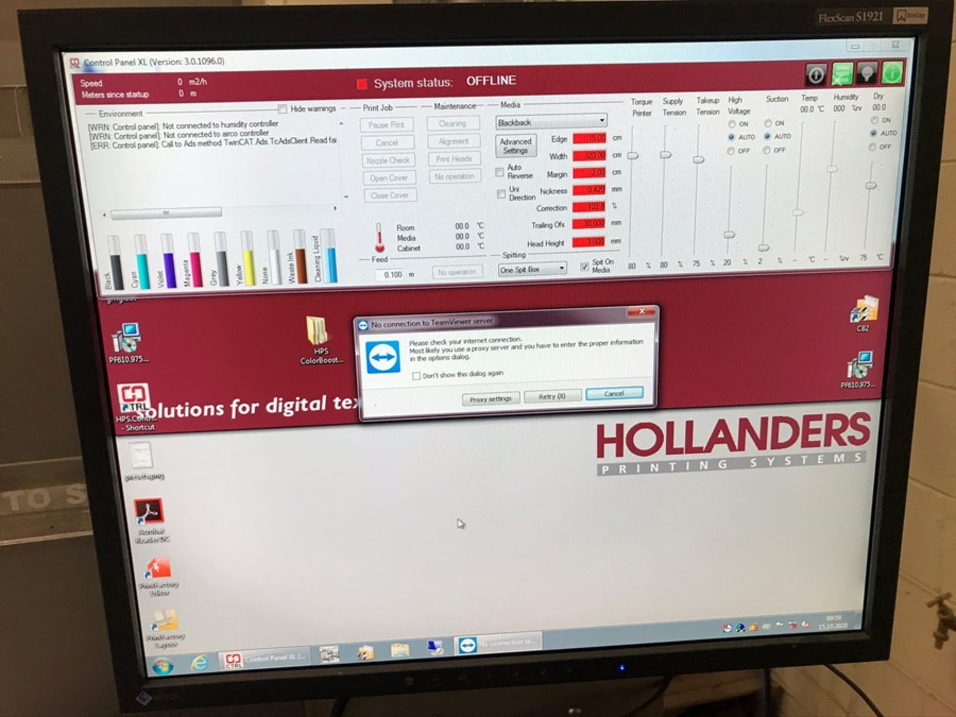 Hollanders Color Booster XL, Type B digital textile printer (2013) - Image 3 of 12