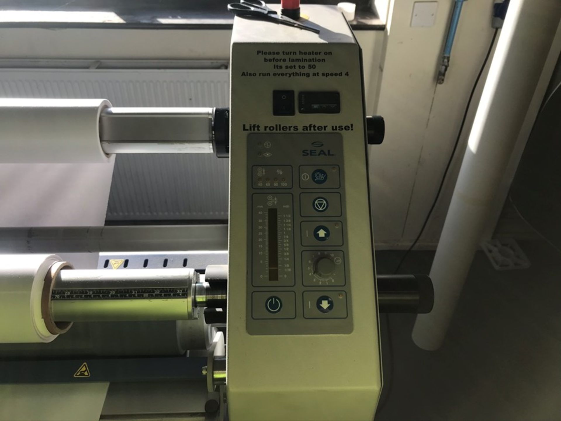 Seal 62S single heated laminator (2014) - Image 3 of 7