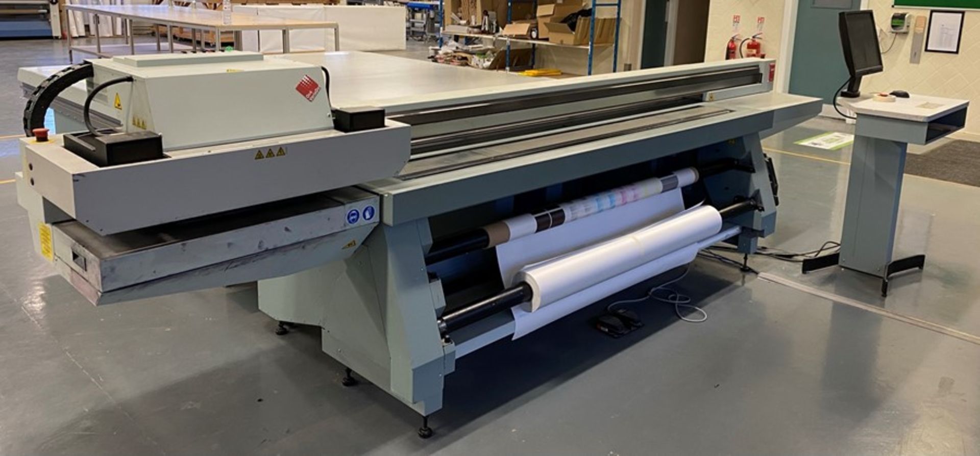 Oce Arizona 550XT + WIO UV flatbed printer (2013) - Image 20 of 23