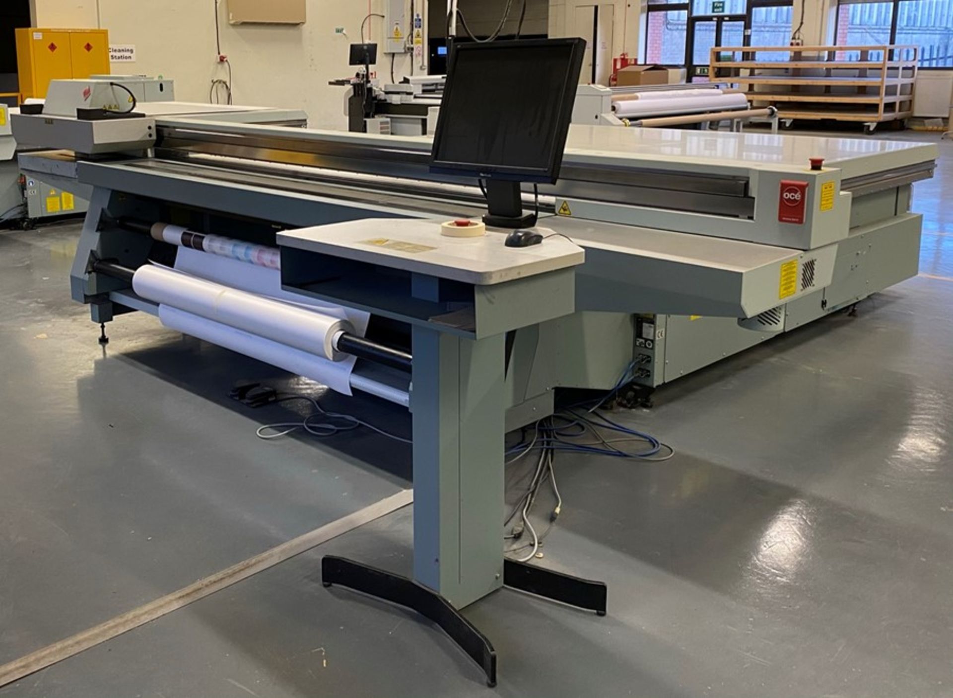 Oce Arizona 550XT + WIO UV flatbed printer (2013) - Image 19 of 23