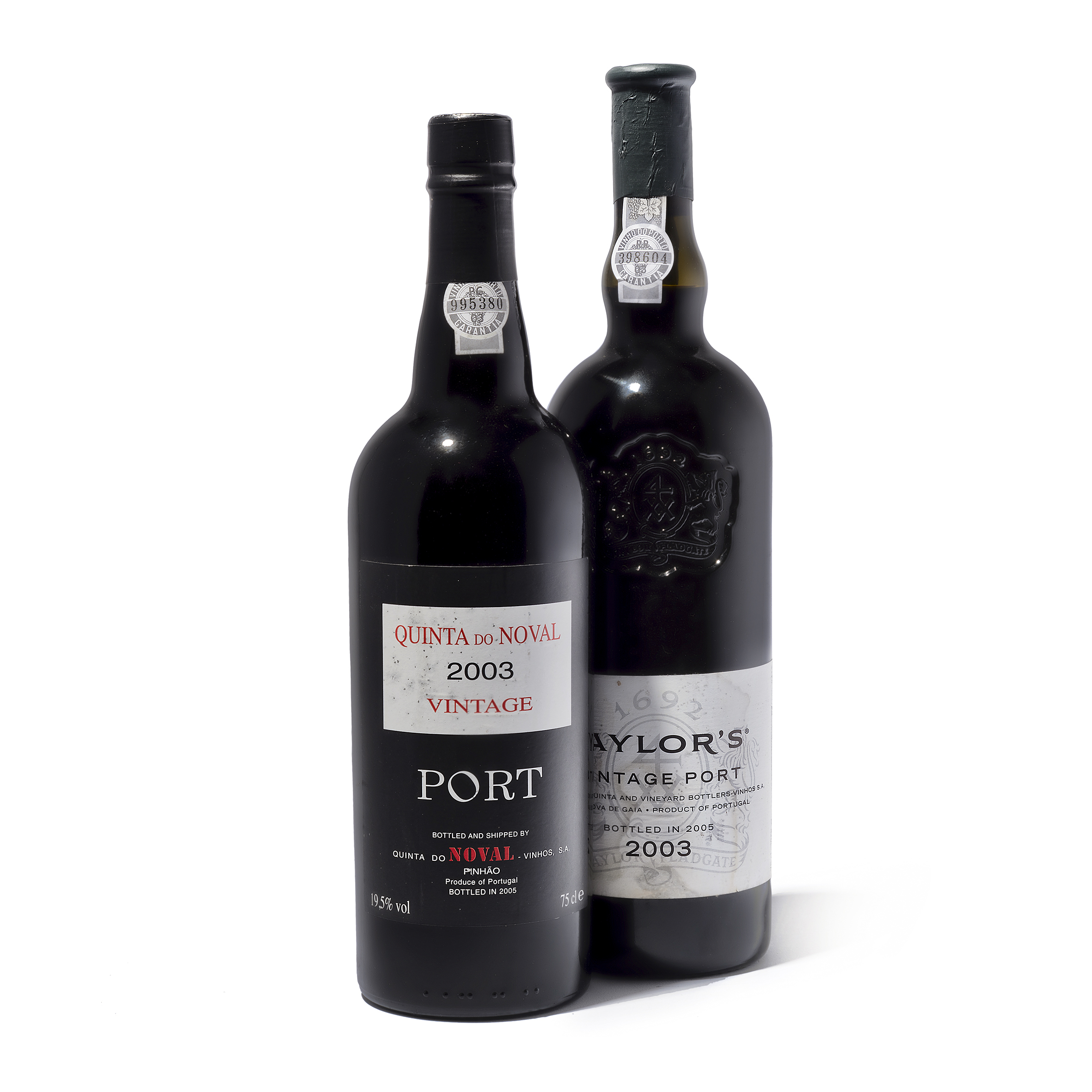 10 bottles Mixed 2003 Vintage Port