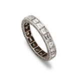 An early 20th century diamond eternity ring.