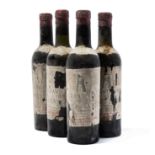 4 half-bottles 1934 Ch Latour