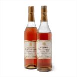 2 bottles 1944 Harveys Petite Champagne Cognac