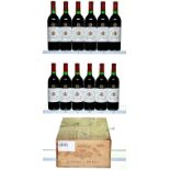 12 bottles 1985 Ch Forcas-Hosten