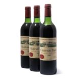 3 bottles 1982 Ch Pavie