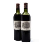 2 bottles 1953 Chateau Lafite-Rothschild