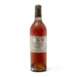 1 bottle 1949 Ch d'Yquem