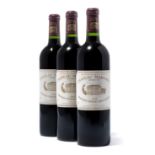 3 bottles 2002 Chateau Margaux