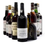 10 bottles Mixed Spirits and Fortified Wines