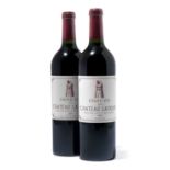 2 bottles 2001 Chateau Latour