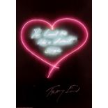 Tracey Emin (British 1963-), ‘You Loved Me Like A Distant Star’, 2016