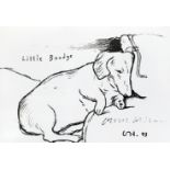 David Hockney (British 1937-), 'Little Boodge', 1993