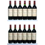 12 bottles 1999 Chateau Haut Lavallade