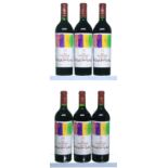 6 bottles 2001 Chateau Mouton-Rothschild