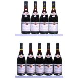 9 bottles 1996 Beaune Les Vignes Franches Dufouleur Pere et Fils