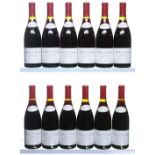 12 bottles 1988 Nuits St-Georges Les Vignes Rondes Leroy