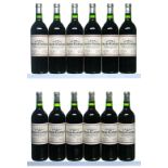 12 bottles 1999 Chateau Les Grands Marechaux