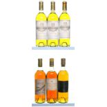 6 bottles Mixed Sauternes