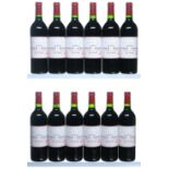 12 bottles 2003 Chateau Lynch-Bages