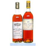 2 bottles 1976 Sauternes