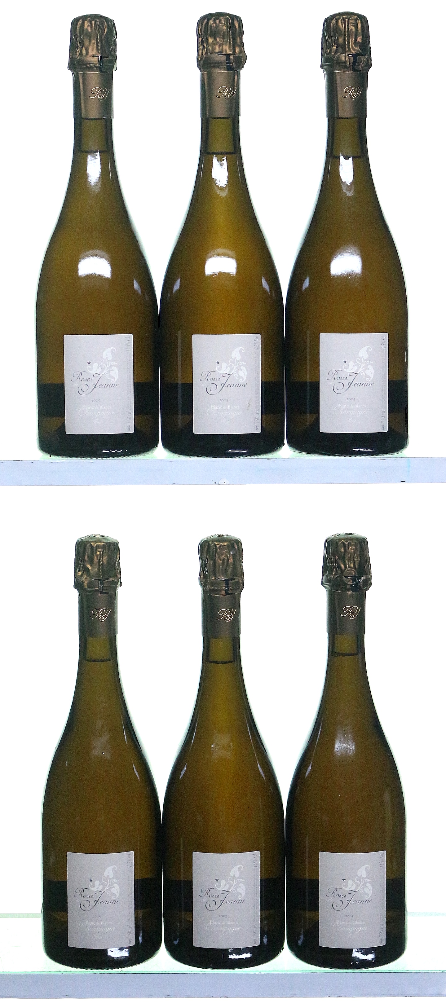 6 bottles 2005 Roses de Jeanne La Haute-Lemblee C Bouchard