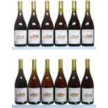 12 bottles Mixed 1990 Vouvray Moelleux Domaine Huet