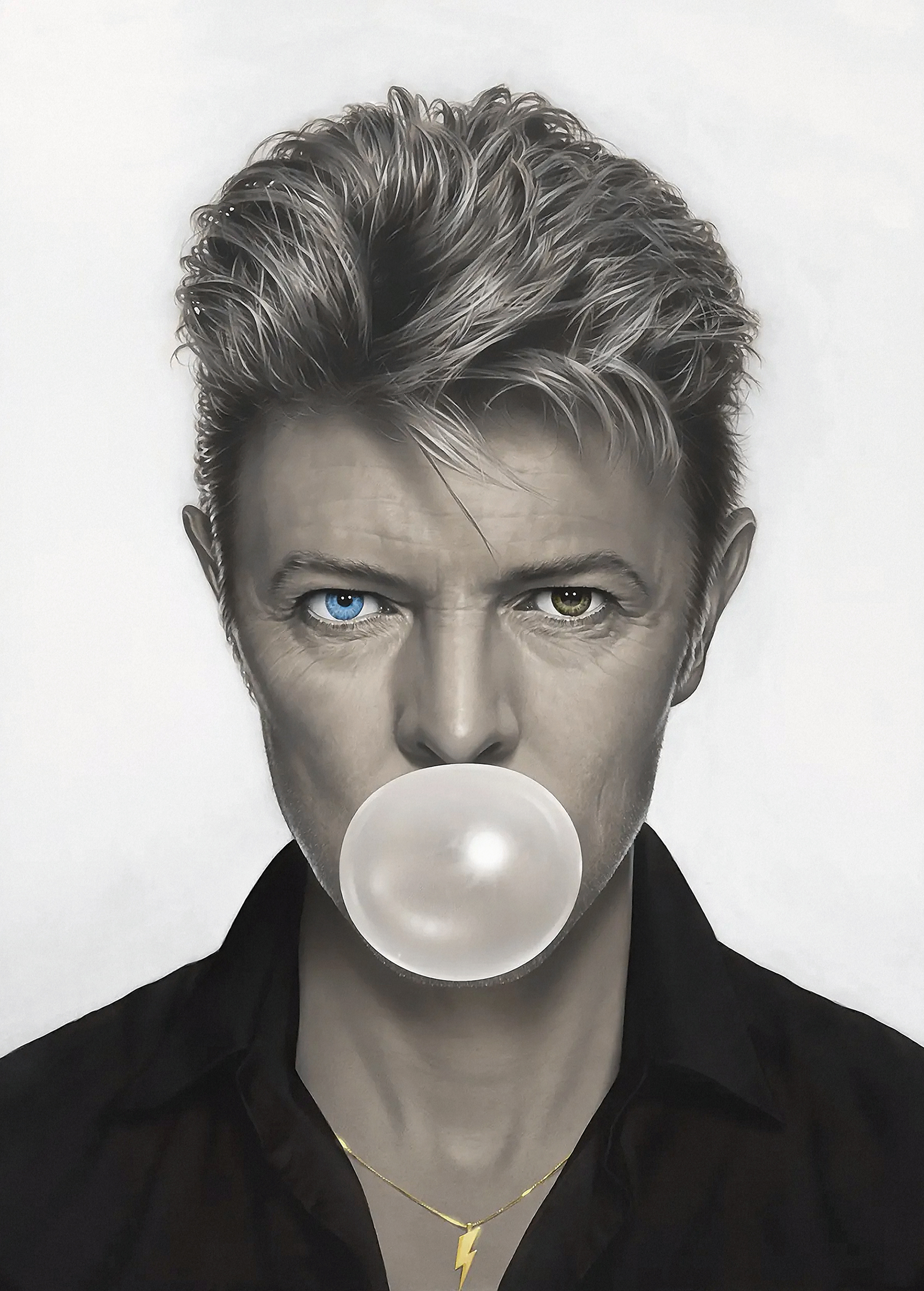 Michael Moebius (German 1968-), 'Aladdin Sane (Large)', 2017