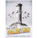 Banksy (British 1974-), 'Visit Historic Palestine', 2018