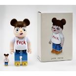 Javier Calleja (Spanish 1971-), 'Fuck You Bearbrick 400% & 100%', 2018