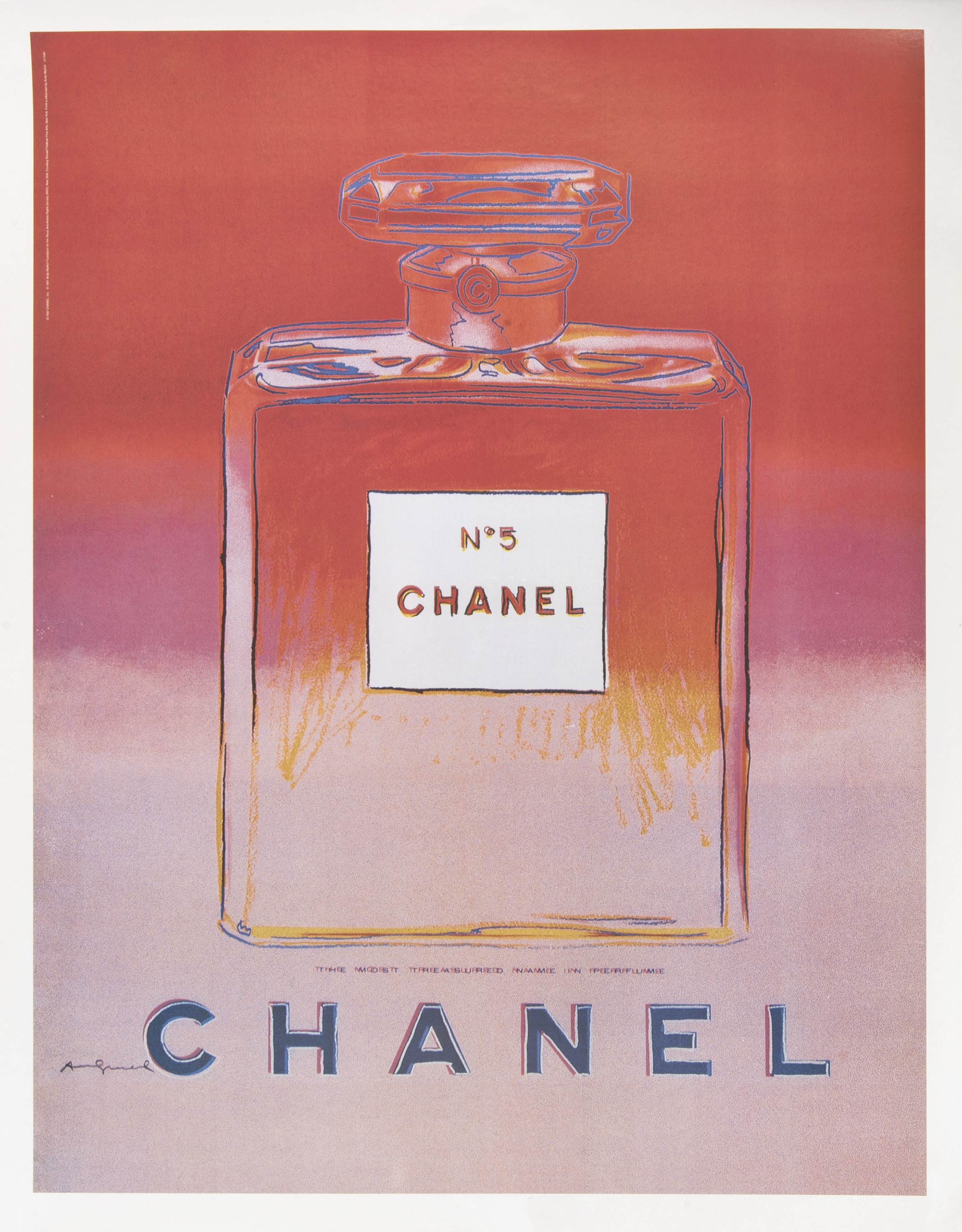 Andy Warhol (American 1928-1987), 'Chanel No.5', 1997