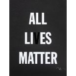 Hank Willis Thomas (American 1976-), 'All Lies Matter', 2019