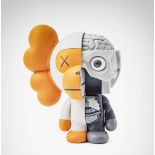 Kaws (American 1974-) & Bape (Collaboration), 'Milo (Grey)', 2010