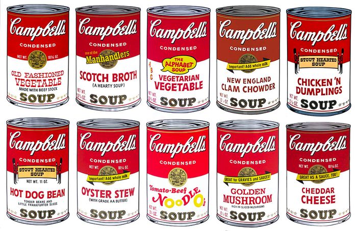 After Andy Warhol, 'Campbell's Soup', 2014 (10 Works)