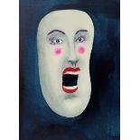Nicolas Party (Swiss 1980-), 'Untitled, Christmas Card (Face)', 2016